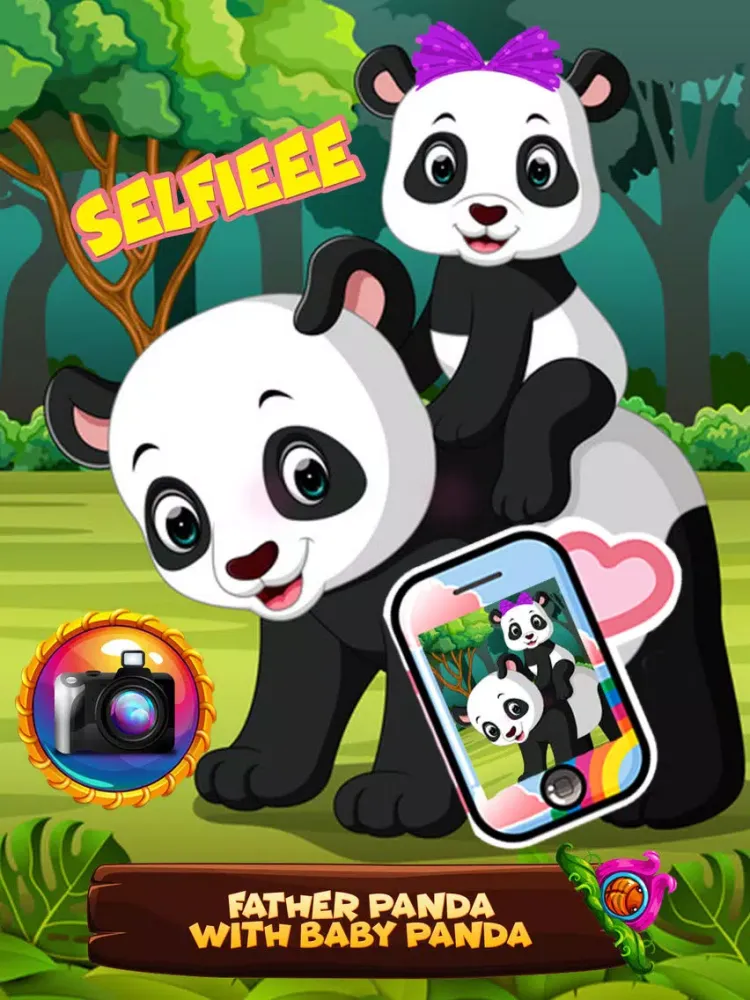 Capturas de tela do Newborn Baby Panda Day Care iPad 