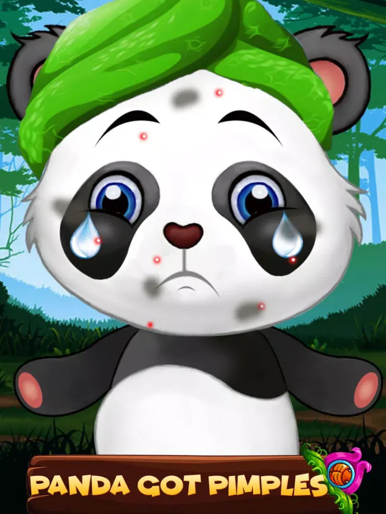 Capturas de tela do Newborn Baby Panda Day Care iPad 