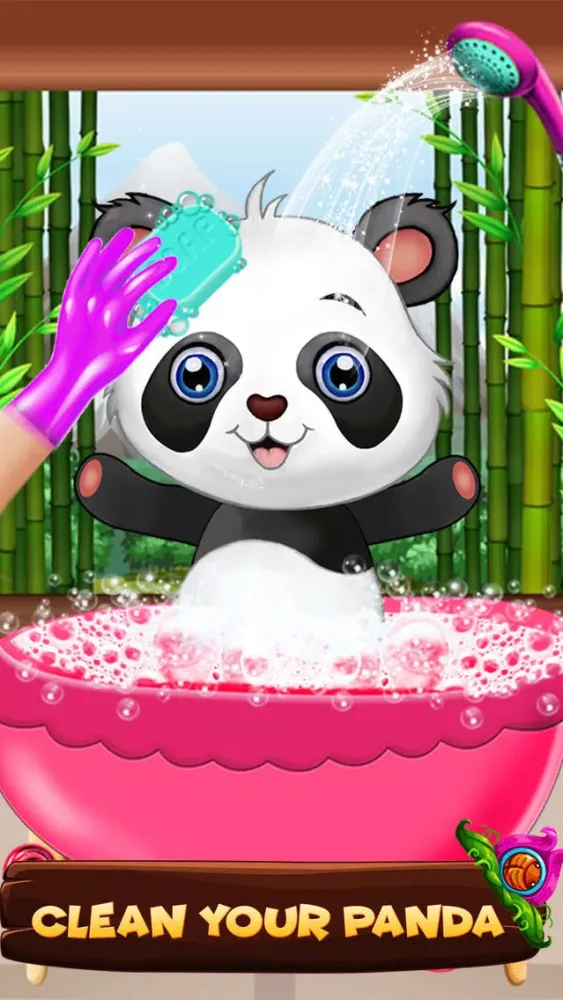 Capturas de tela do Newborn Baby Panda Day Care