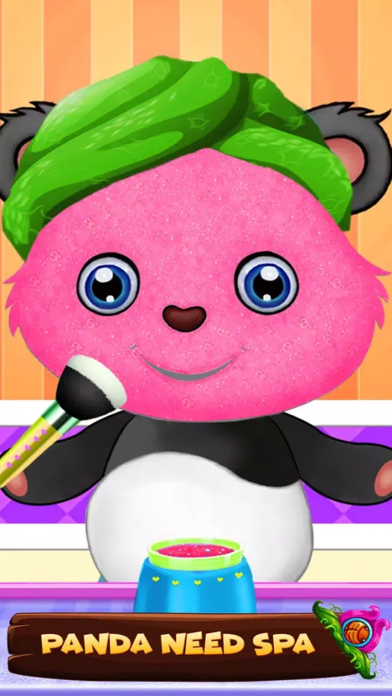Capturas de tela do Newborn Baby Panda Day Care