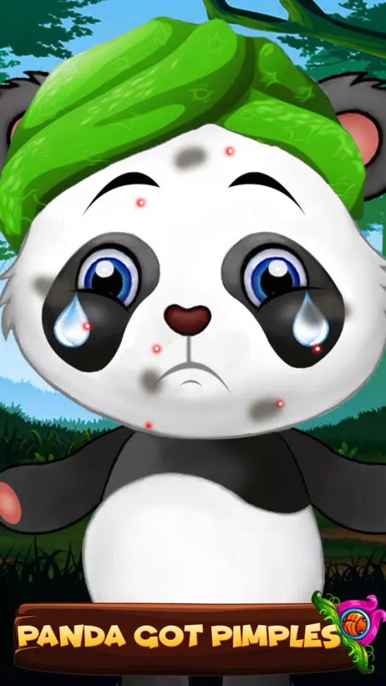 Capturas de tela do Newborn Baby Panda Day Care