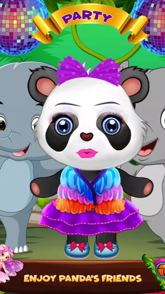 Capturas de tela do Newborn Baby Panda Day Care