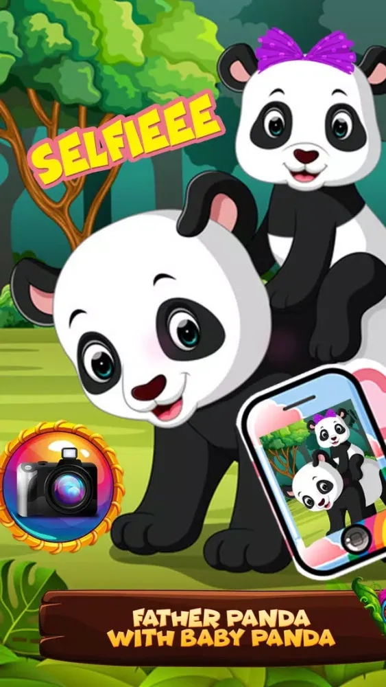 Capturas de tela do Newborn Baby Panda Day Care