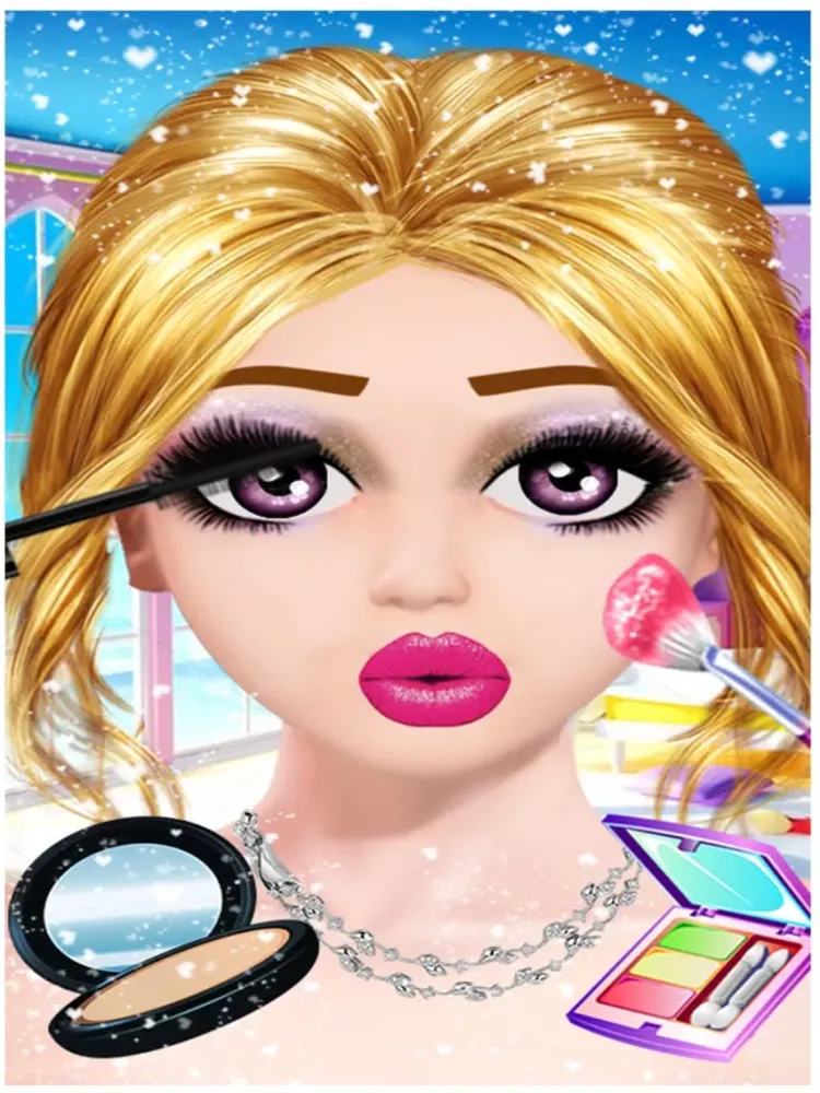 Makeover Fashion Girls Salon iPad  Screenshots