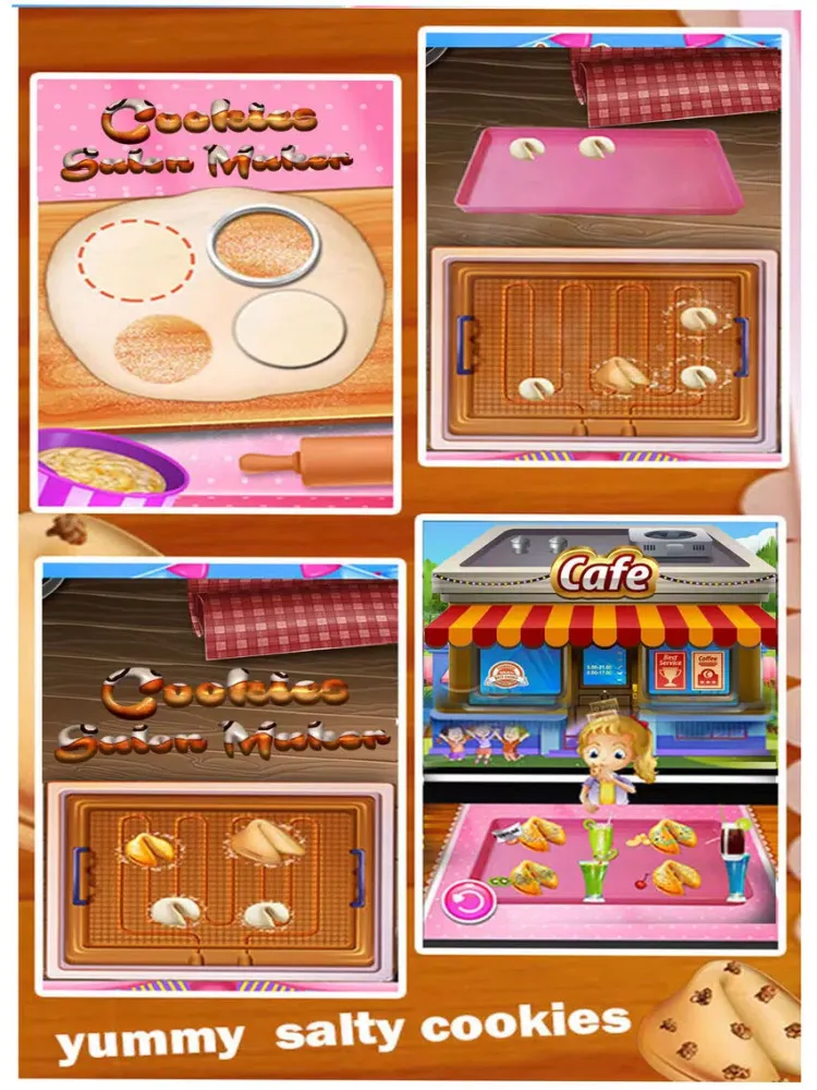 Скриншоты Cookies maker Salon iPad 
