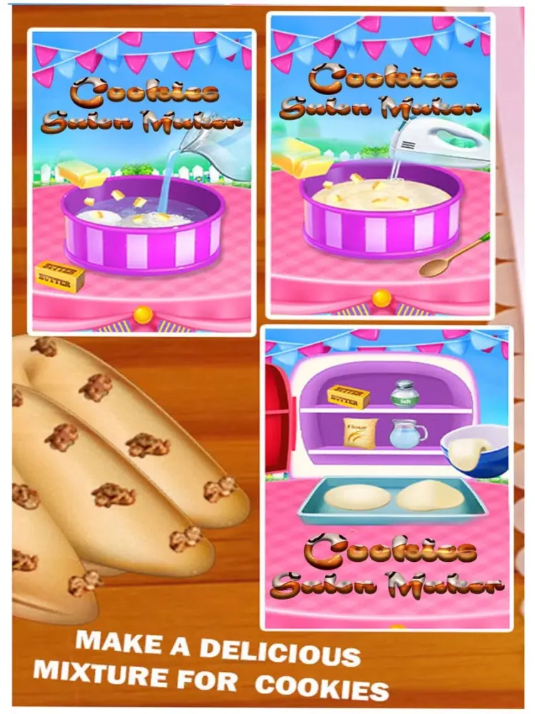 Скриншоты Cookies maker Salon iPad 