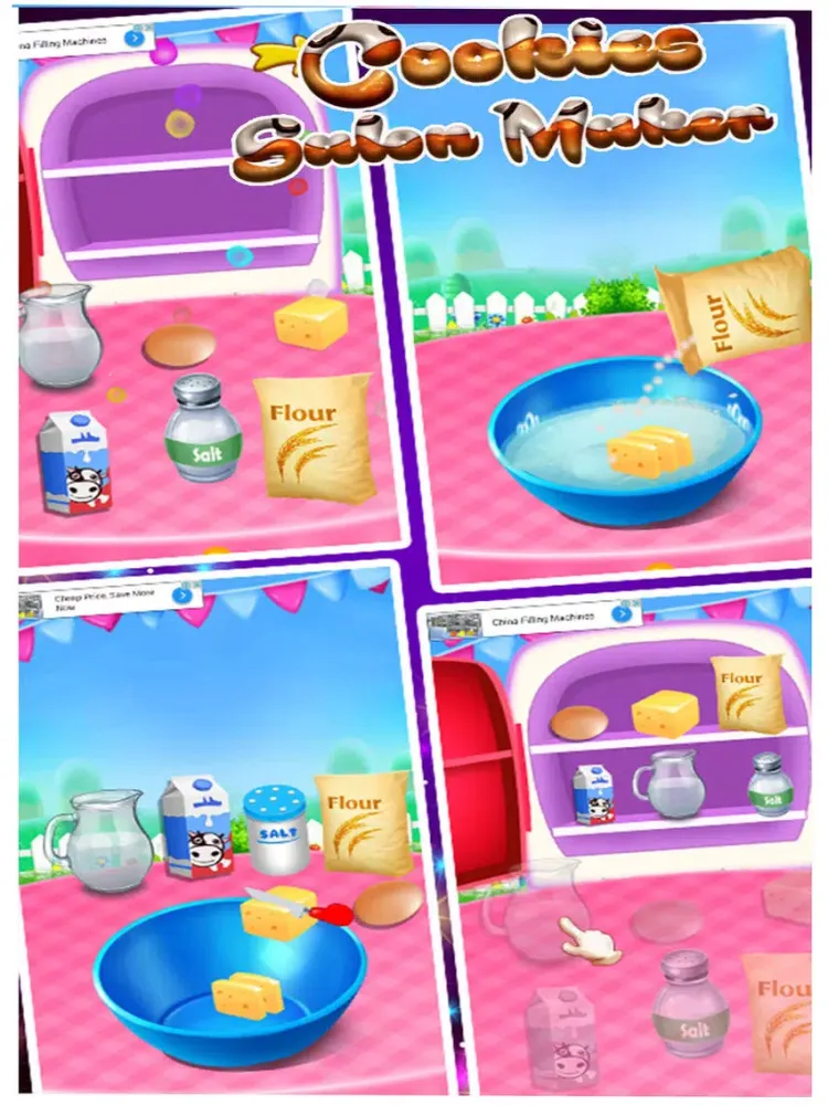 Скриншоты Cookies maker Salon iPad 