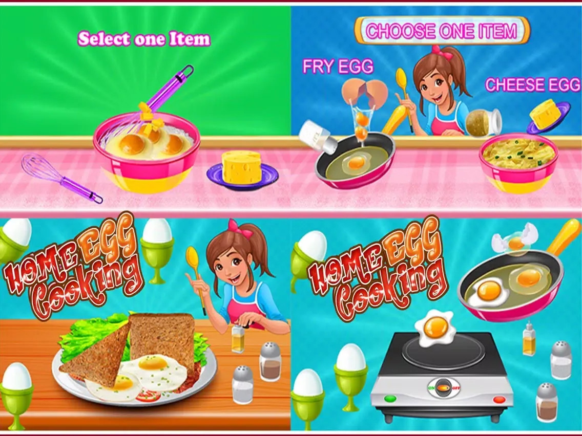Home Egg Cooking iPad  Screenshots