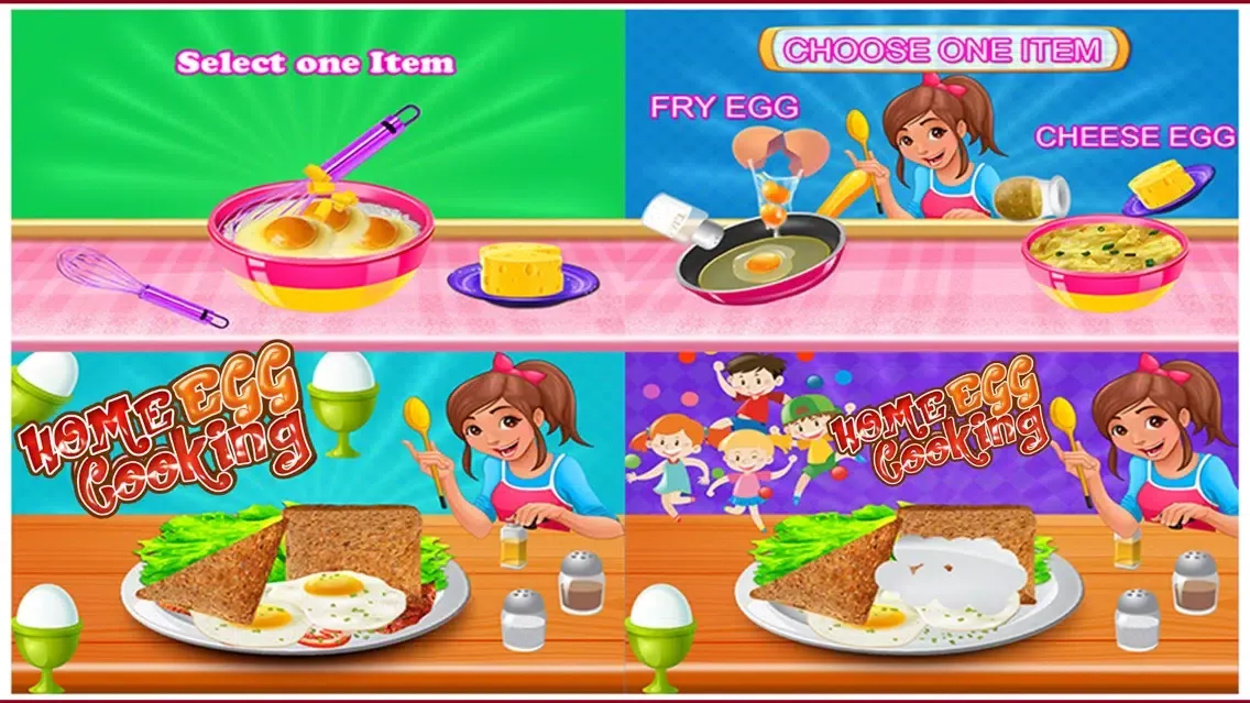 Home Egg Cooking Screenshots