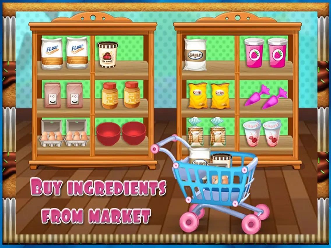 Ảnh chụp màn hình của Rainbow Chocolate Cake Maker iPad 