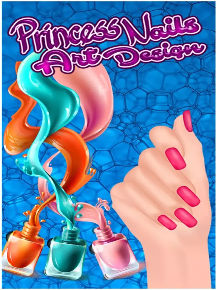 ภาพหน้าจอของ Princess Nails art design iPad 