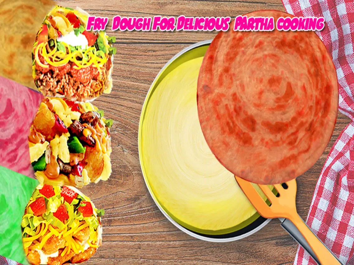 Paratha Roll Maker iPad 应用截图