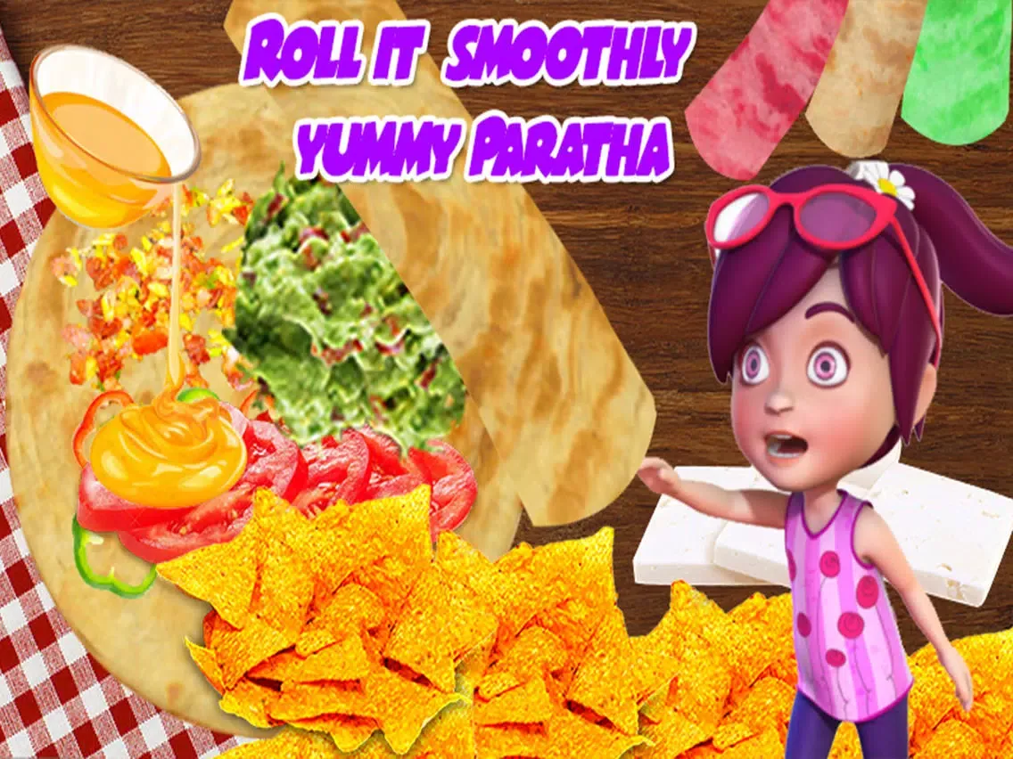 Paratha Roll Maker iPad 应用截图