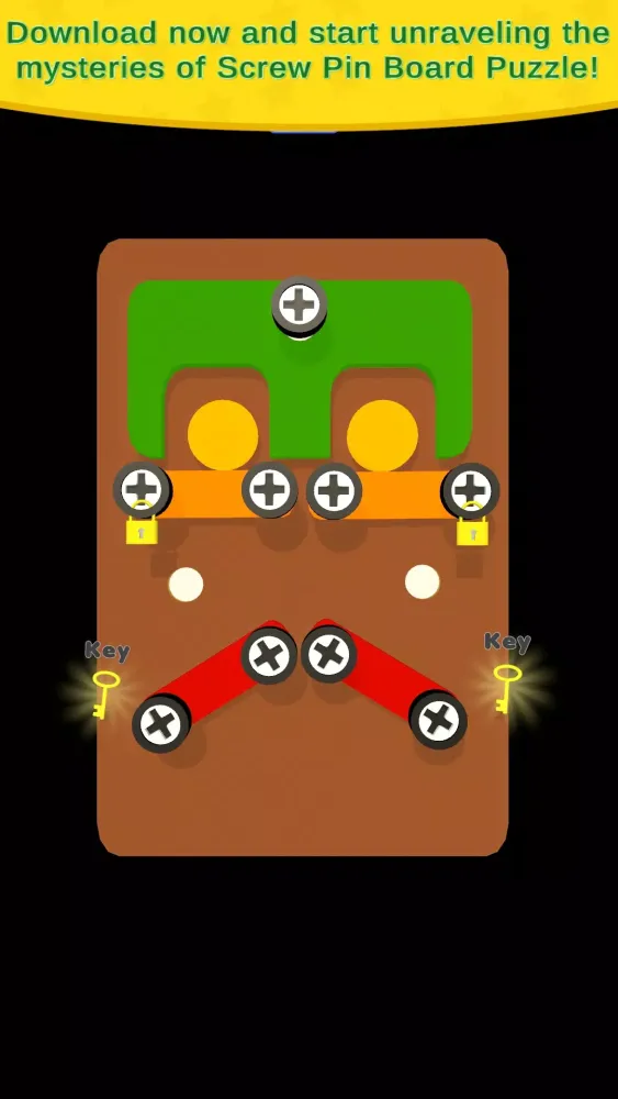 Zrzuty ekranu Screw Pin Board Puzzle Game