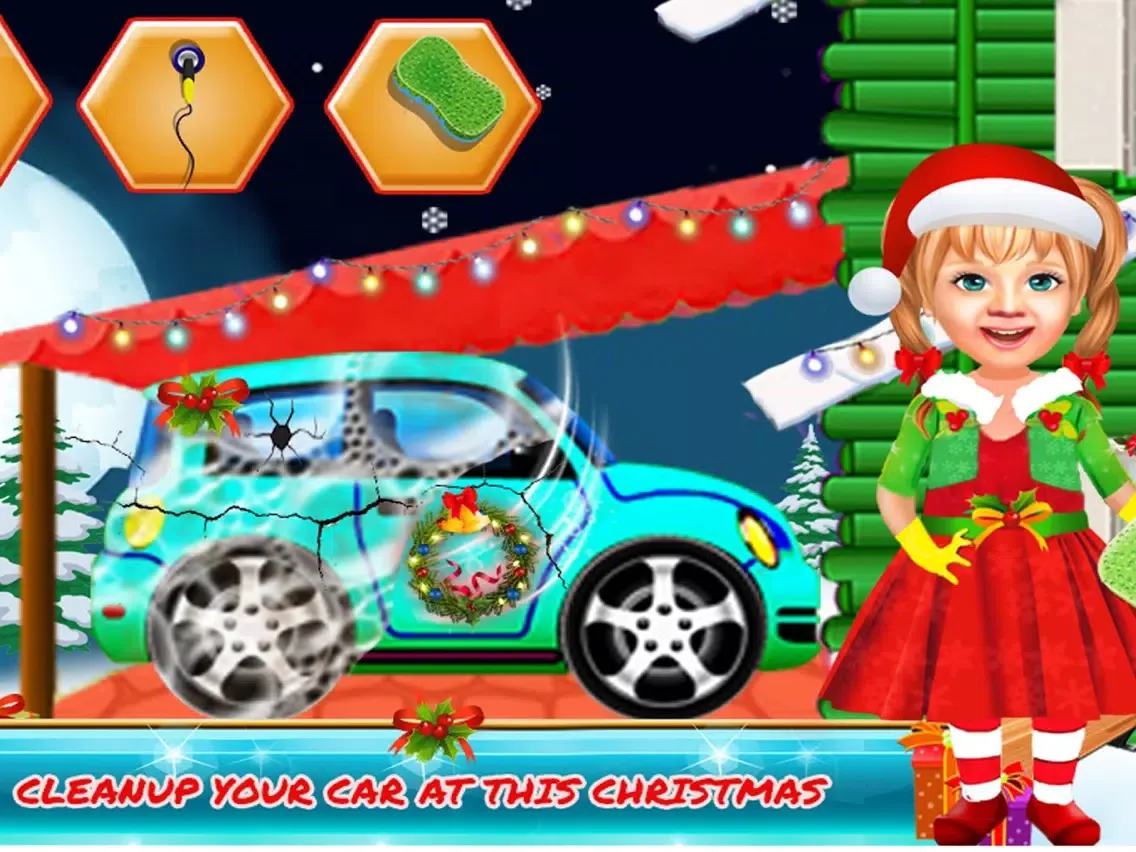 Little Baby Girl Christmas Fun iPad  Screenshots
