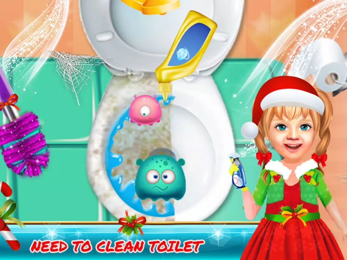 Little Baby Girl Christmas Fun iPad  Screenshots