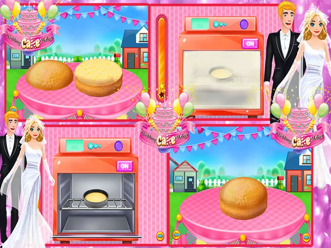 Wedding Cake Maker Shop iPad 應用截圖