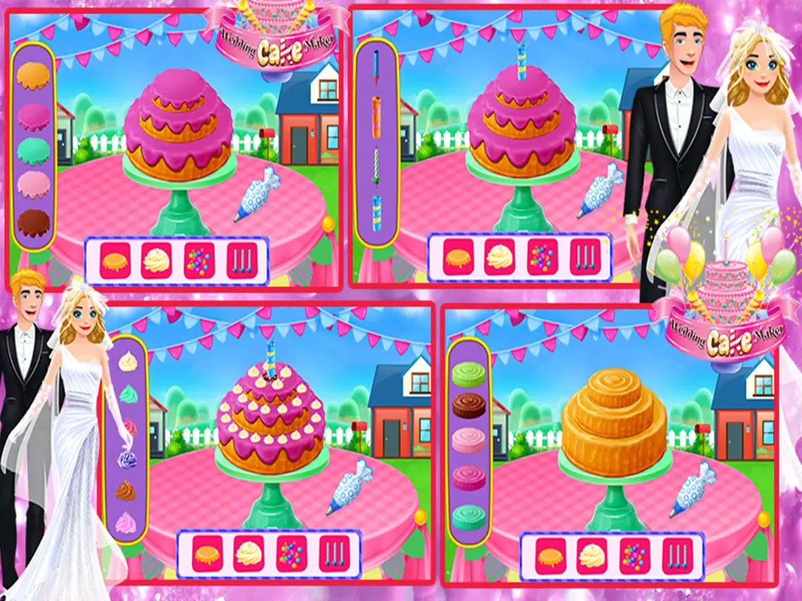 Wedding Cake Maker Shop iPad 應用截圖