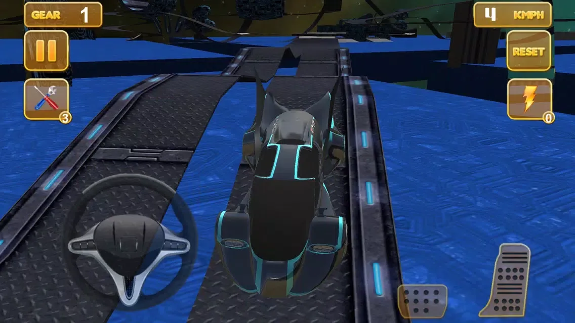 Star Extreme Galaxy Stunt Car Wars Games Screenshots