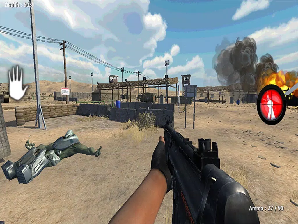 ภาพหน้าจอของ Desert Commando Battle iPad 