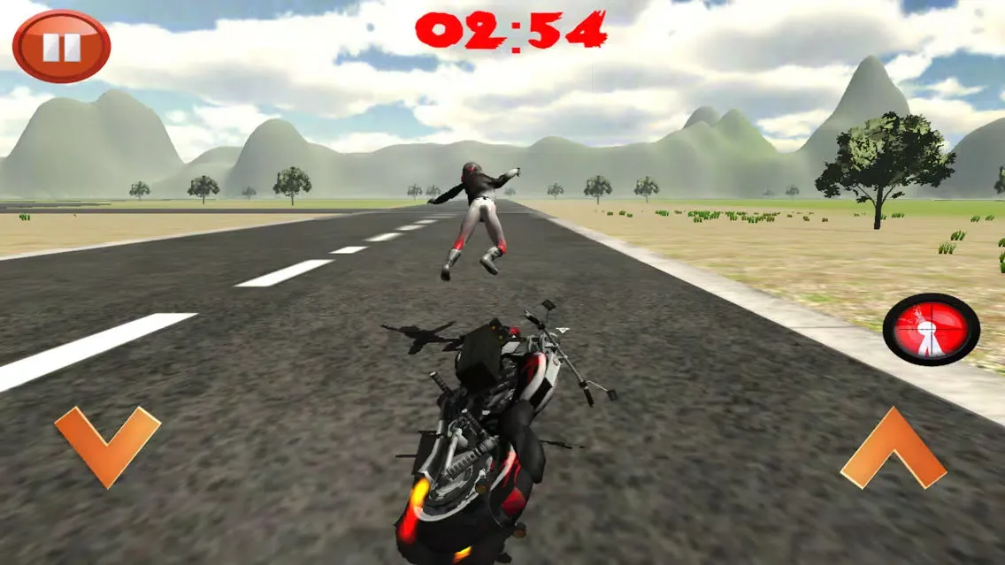 Capturas de tela do Gunship Bike Rider Ground Force Strike : Tanks Battle Action Games