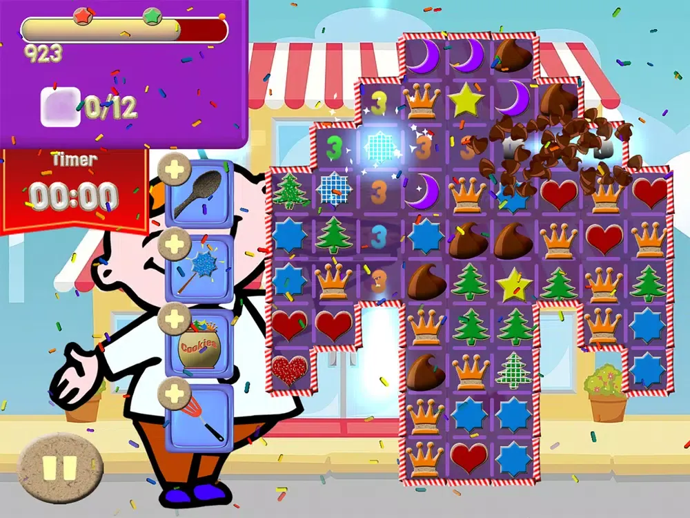 Cookie Crunch Match 3 iPad  Screenshots