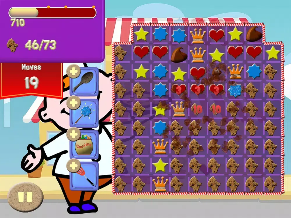 Cookie Crunch Match 3 iPad  Screenshots