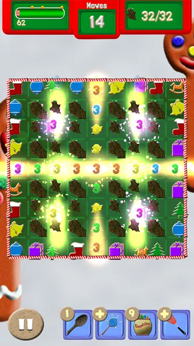 Captures d'écran de Cookie Crunch Christmas