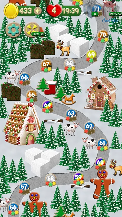 Captures d'écran de Cookie Crunch Christmas