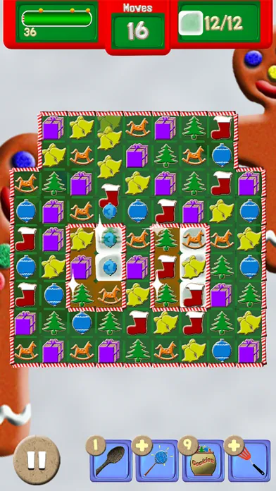 Captures d'écran de Cookie Crunch Christmas