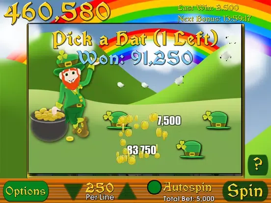 Capturas de tela do Shamrock Slots iPad 
