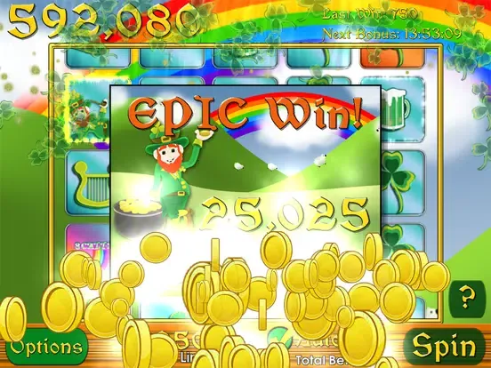 Capturas de tela do Shamrock Slots iPad 