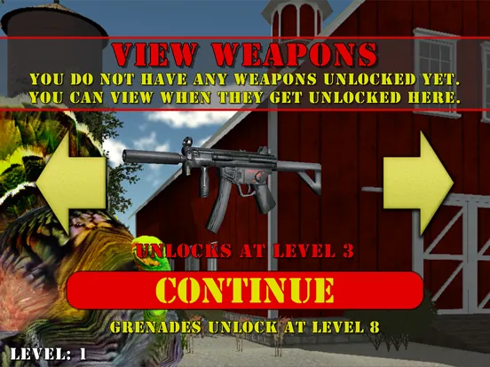 Ảnh chụp màn hình của Zombie Turkey Outbreak iPad 