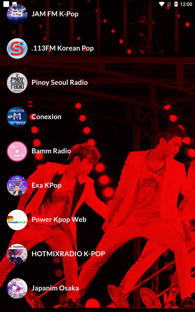 KPop Music Stations Ekran Görüntüleri