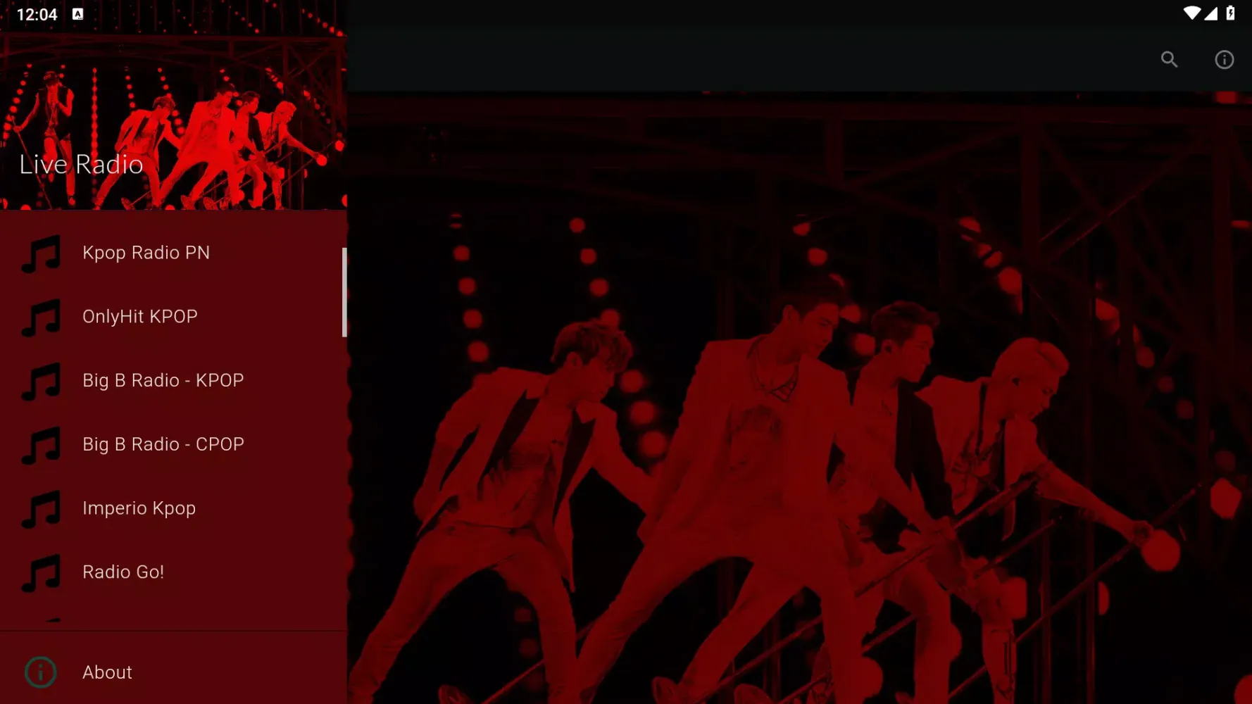 KPop Music Stations Ekran Görüntüleri