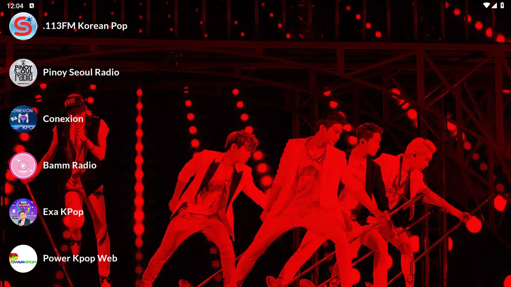 KPop Music Stations Ekran Görüntüleri
