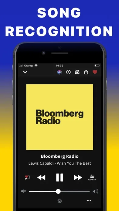 FM Radio Tuner live Player app سکرین شاٹس