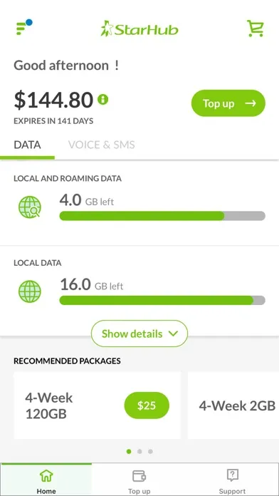 StarHub Prepaid App应用截图