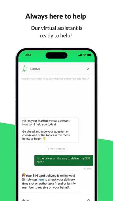 StarHub App 스크린샷