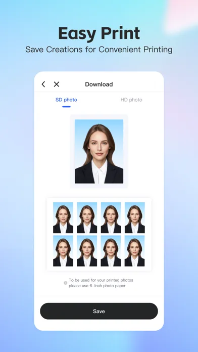 SnapPass - Visa&Passport photo Screenshots