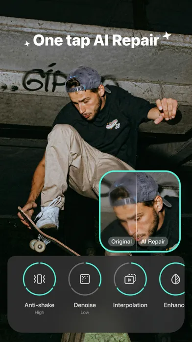 تصاویر Winkit - AI Video Enhancer