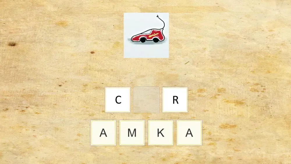 Making my first words Screenshots