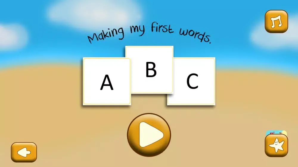 Making my first words Screenshots