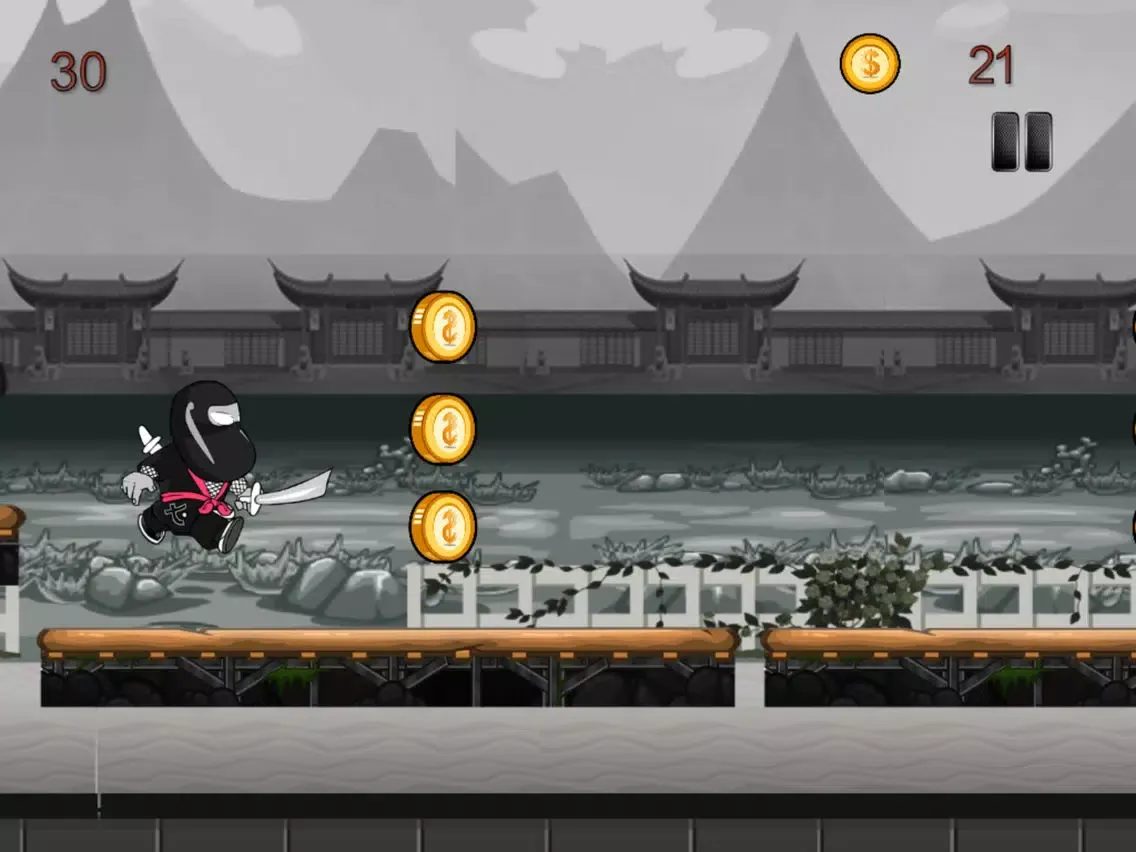 Ninja Vs Zombies - Village Highway iPad  スクリーンショット