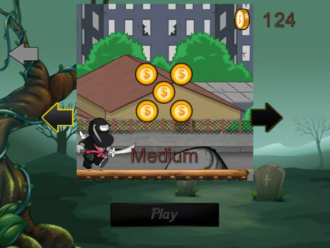 Ninja Vs Zombies - Village Highway iPad  スクリーンショット