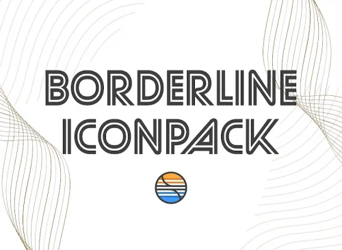 Borderline Icon Pack-screenshot-1