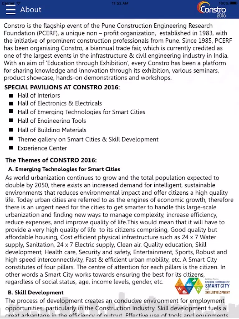 Constro 2016 iPad  স্ক্রিনশট
