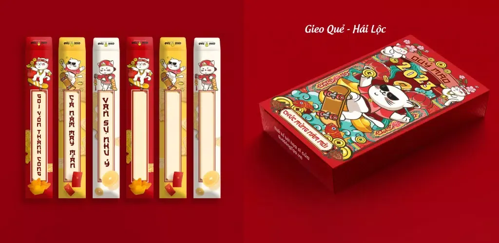Gieo quẻ - Xin xăm hái lộc Screenshots