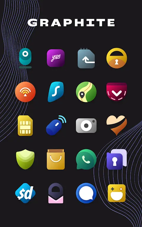 Graphite Icon Pack-screenshot-5