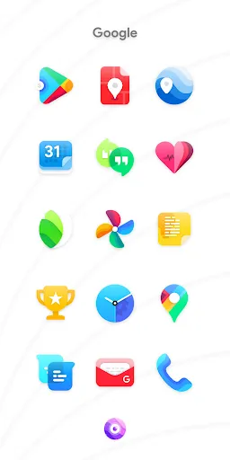 Captures d'écran de Nebula Icon Pack